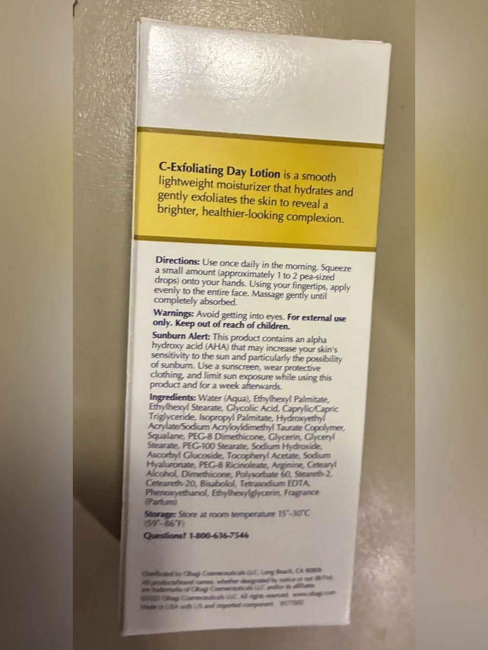 Obagi-C C-Exfoliating Day Lotion Vitamin C 2 oz NWT